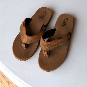 Boys Flojos flip flops size 5